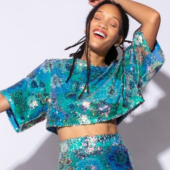 NWT Smythe Sequin Tee